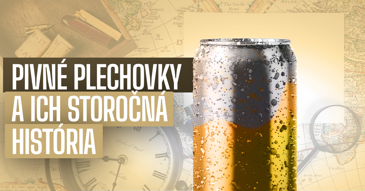 história pivné plechovky