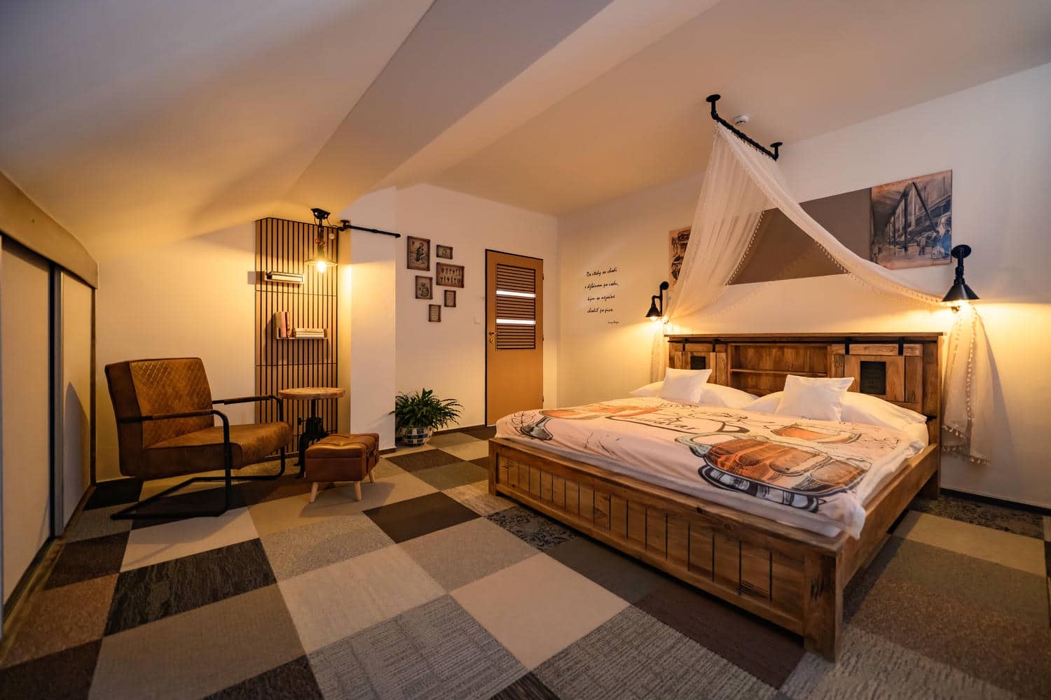 Spálňa v Apartmáne Kriváň Deluxe