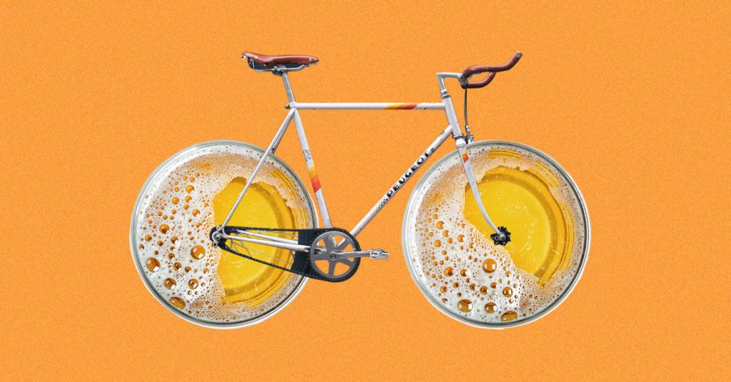 cyklistika a pivo pomáhajú zdraviu