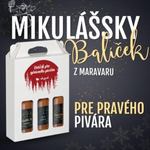 Mikulášsky balíček Maravar pre každého pivára, to je ten správny mikulášsky darček